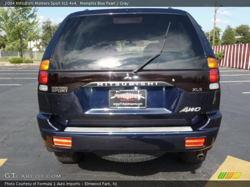 Memphis Blue Pearl / Gray 2004 Mitsubishi Montero Sport XLS 4x4