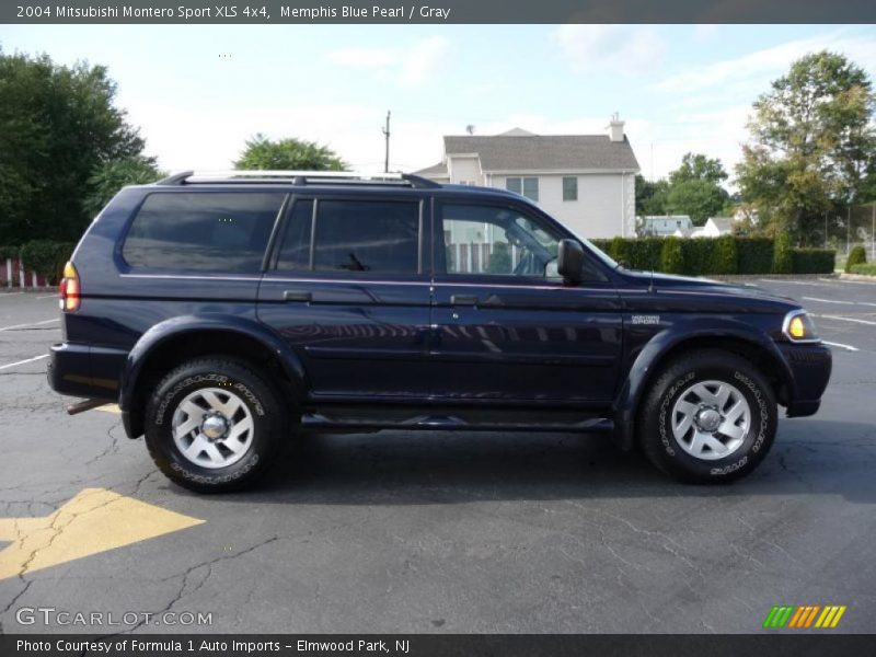 Memphis Blue Pearl / Gray 2004 Mitsubishi Montero Sport XLS 4x4