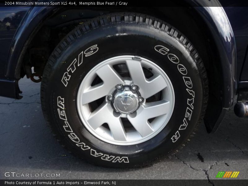 Memphis Blue Pearl / Gray 2004 Mitsubishi Montero Sport XLS 4x4