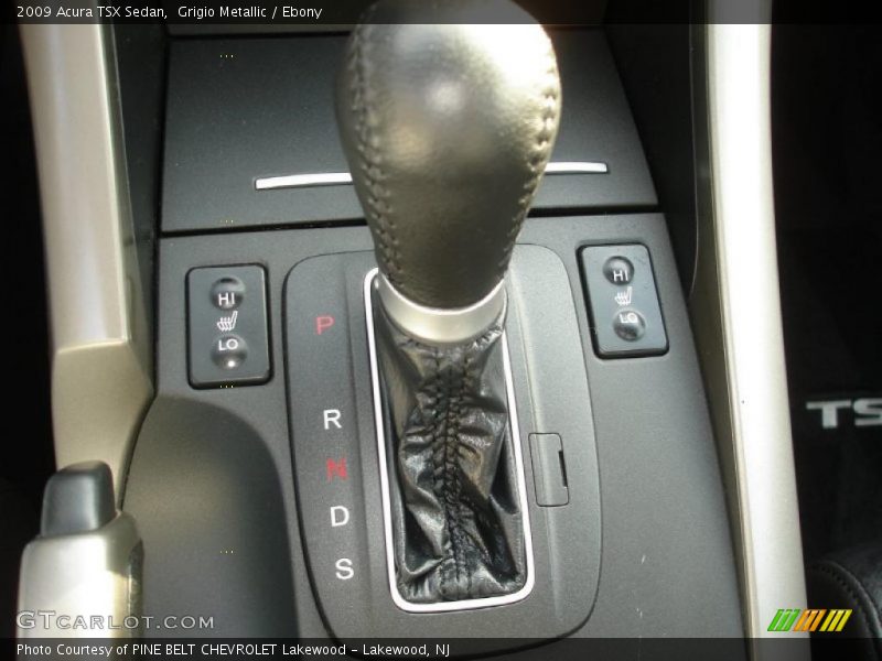 Grigio Metallic / Ebony 2009 Acura TSX Sedan
