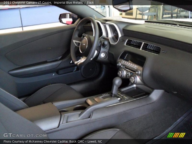 Imperial Blue Metallic / Black 2011 Chevrolet Camaro LT Coupe