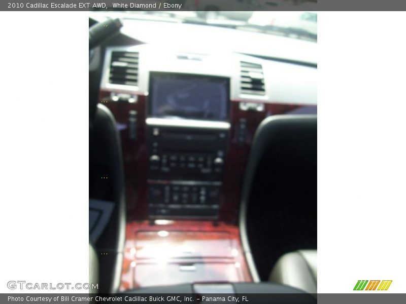 White Diamond / Ebony 2010 Cadillac Escalade EXT AWD