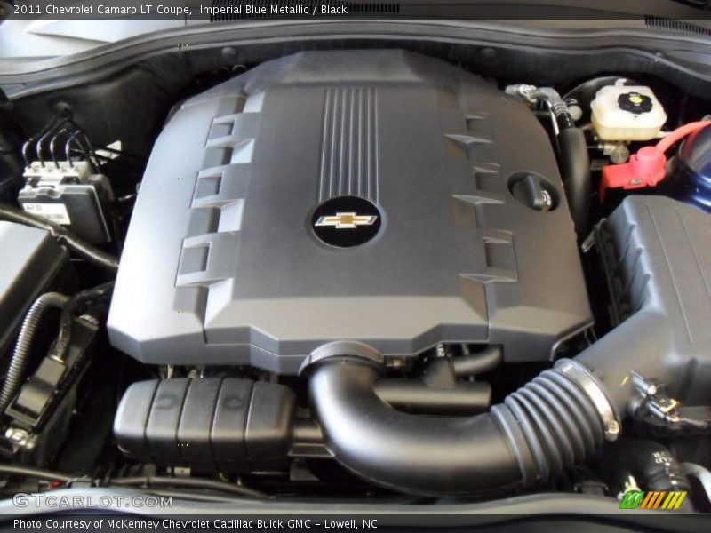 Imperial Blue Metallic / Black 2011 Chevrolet Camaro LT Coupe