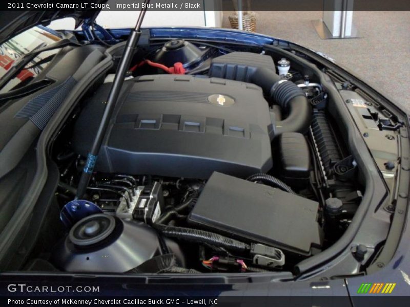 Imperial Blue Metallic / Black 2011 Chevrolet Camaro LT Coupe