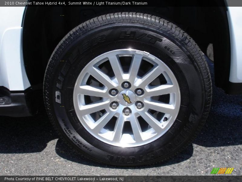 Summit White / Light Titanium/Dark Titanium 2010 Chevrolet Tahoe Hybrid 4x4