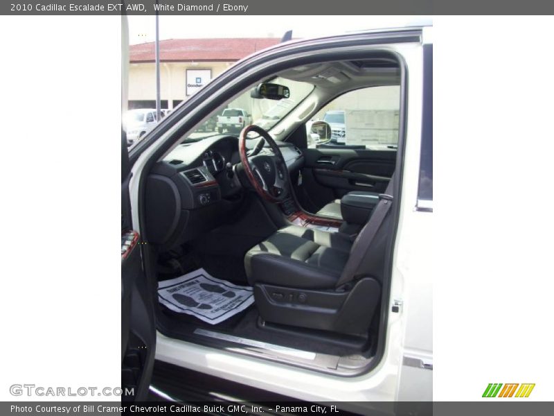 White Diamond / Ebony 2010 Cadillac Escalade EXT AWD