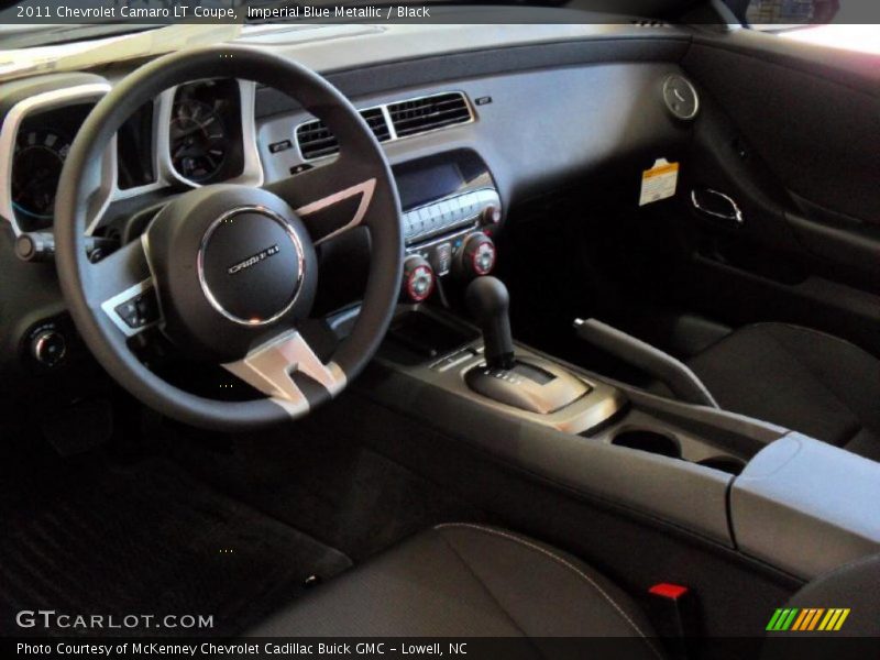 Imperial Blue Metallic / Black 2011 Chevrolet Camaro LT Coupe