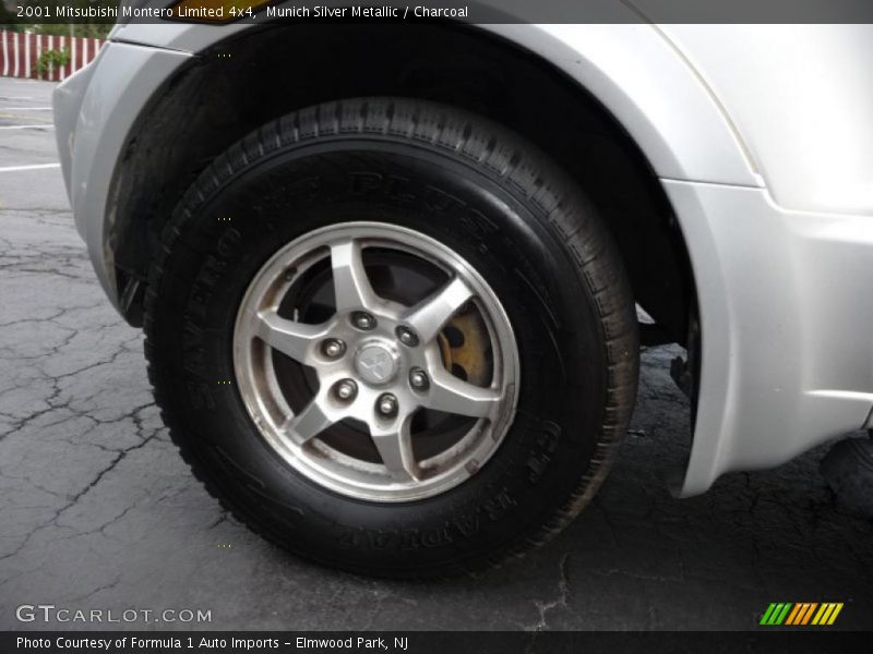 Munich Silver Metallic / Charcoal 2001 Mitsubishi Montero Limited 4x4