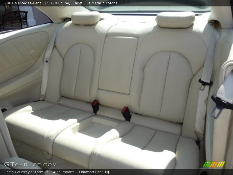 Cadet Blue Metallic / Stone 2004 Mercedes-Benz CLK 320 Coupe