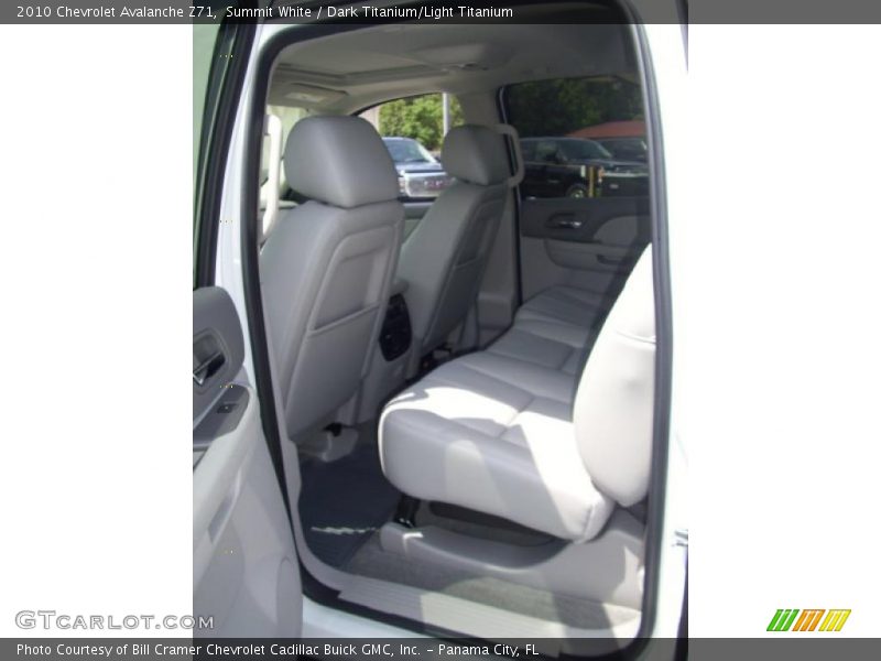 Summit White / Dark Titanium/Light Titanium 2010 Chevrolet Avalanche Z71