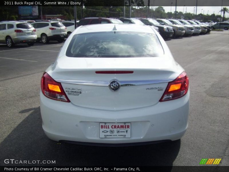 Summit White / Ebony 2011 Buick Regal CXL