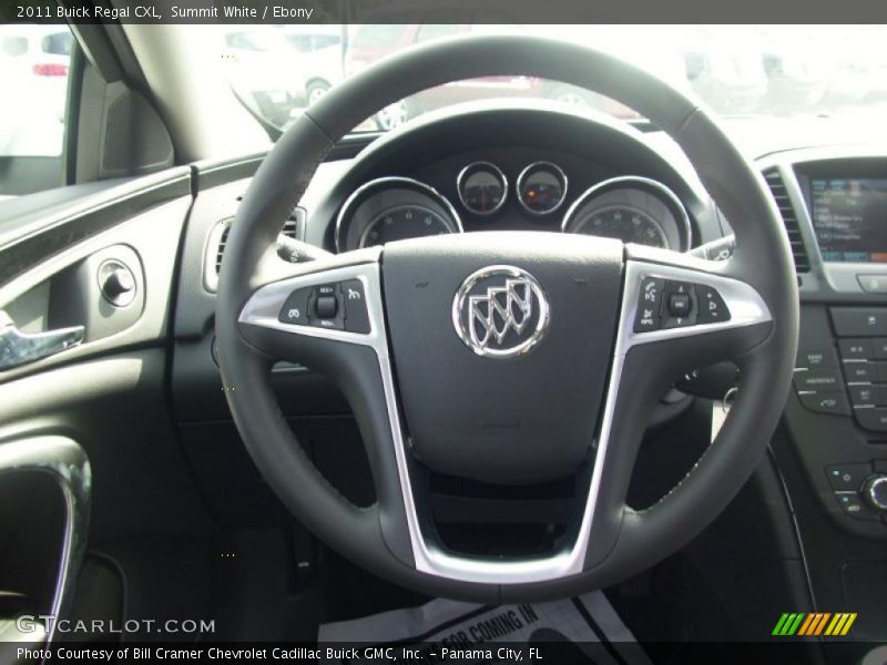 Summit White / Ebony 2011 Buick Regal CXL