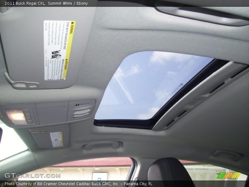 Summit White / Ebony 2011 Buick Regal CXL