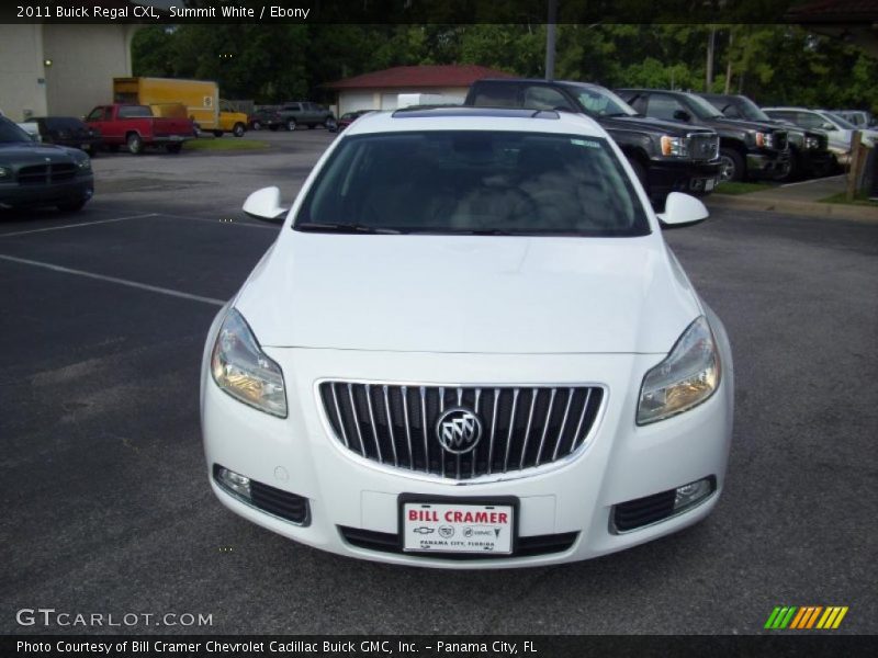Summit White / Ebony 2011 Buick Regal CXL