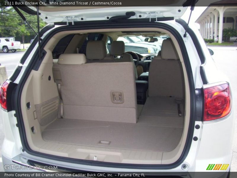 White Diamond Tricoat / Cashmere/Cocoa 2011 Buick Enclave CXL