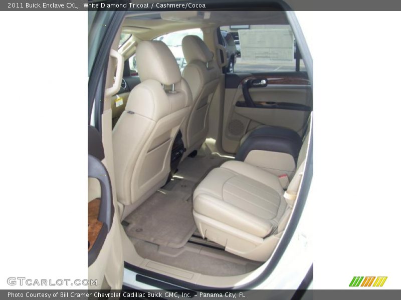 White Diamond Tricoat / Cashmere/Cocoa 2011 Buick Enclave CXL