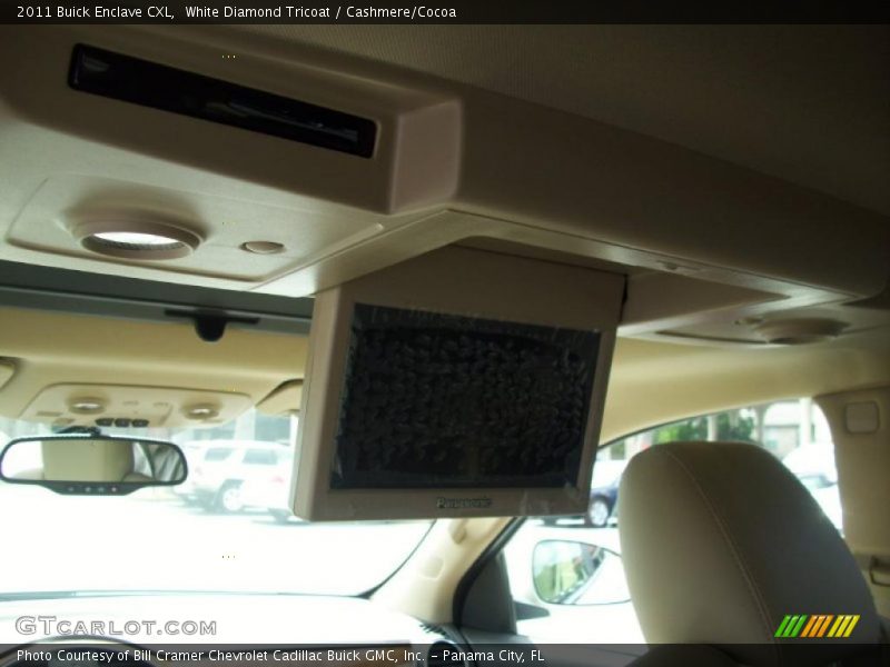 White Diamond Tricoat / Cashmere/Cocoa 2011 Buick Enclave CXL
