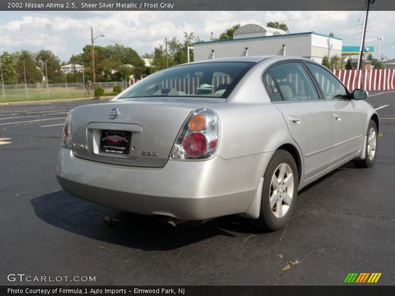 Sheer Silver Metallic / Frost Gray 2002 Nissan Altima 2.5