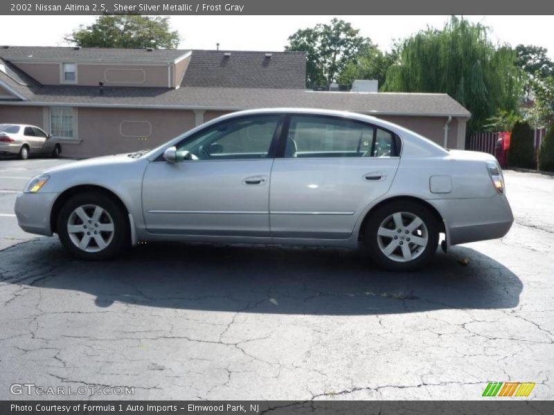 Sheer Silver Metallic / Frost Gray 2002 Nissan Altima 2.5