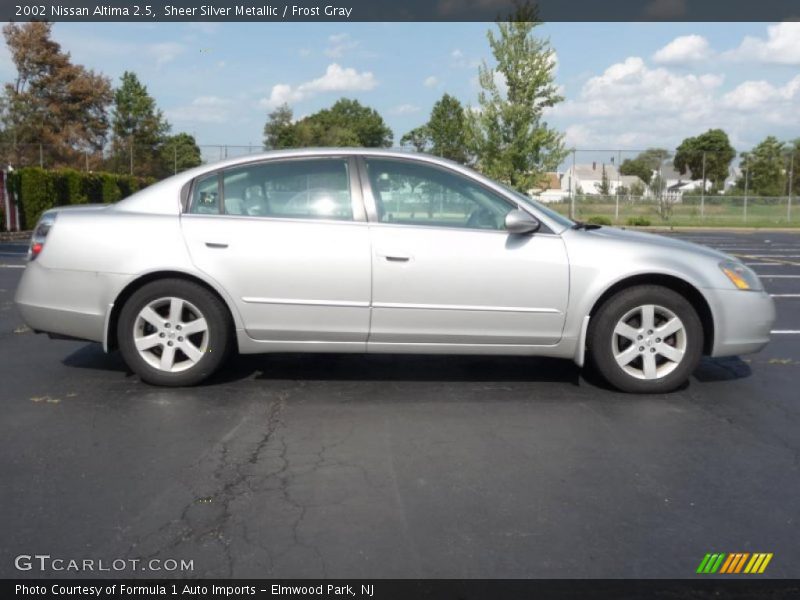 Sheer Silver Metallic / Frost Gray 2002 Nissan Altima 2.5
