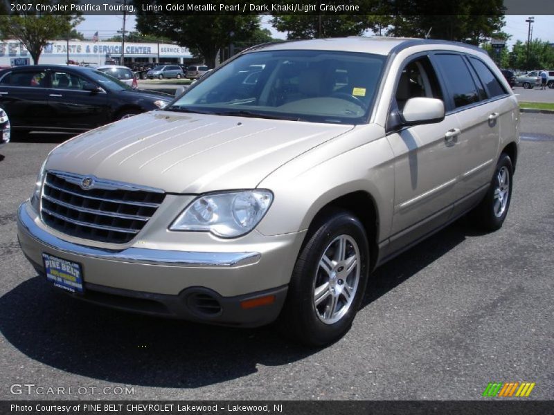 Linen Gold Metallic Pearl / Dark Khaki/Light Graystone 2007 Chrysler Pacifica Touring