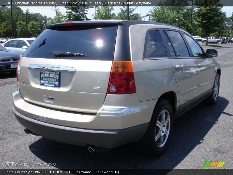 Linen Gold Metallic Pearl / Dark Khaki/Light Graystone 2007 Chrysler Pacifica Touring
