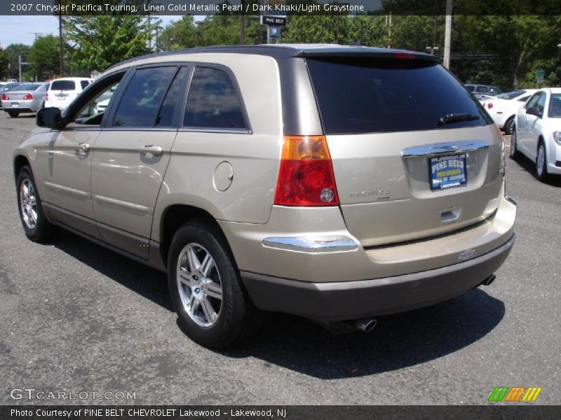 Linen Gold Metallic Pearl / Dark Khaki/Light Graystone 2007 Chrysler Pacifica Touring