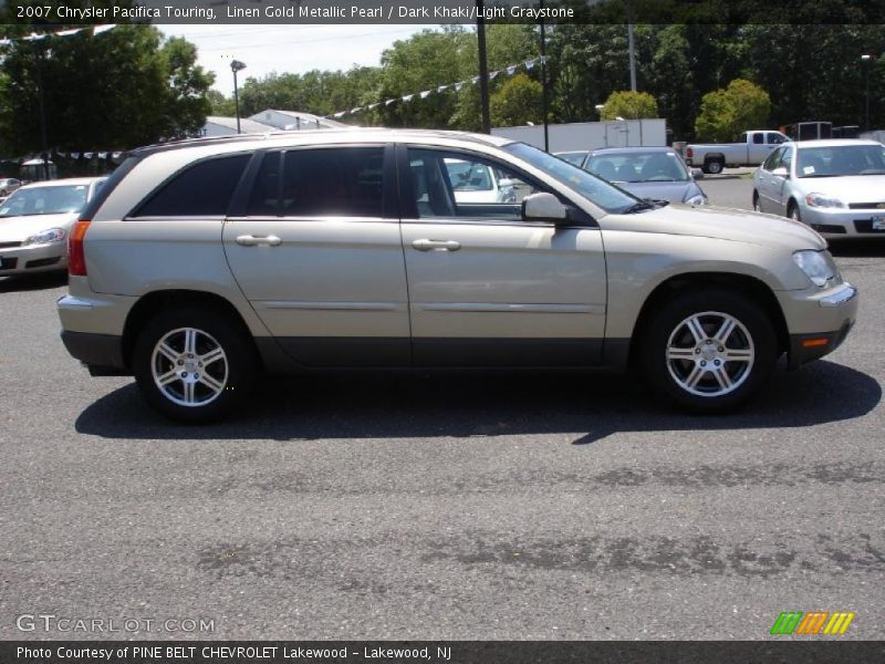 Linen Gold Metallic Pearl / Dark Khaki/Light Graystone 2007 Chrysler Pacifica Touring