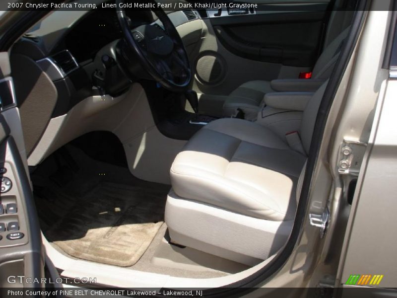 Linen Gold Metallic Pearl / Dark Khaki/Light Graystone 2007 Chrysler Pacifica Touring