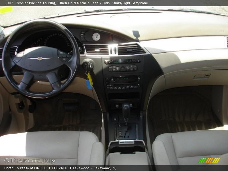 Linen Gold Metallic Pearl / Dark Khaki/Light Graystone 2007 Chrysler Pacifica Touring