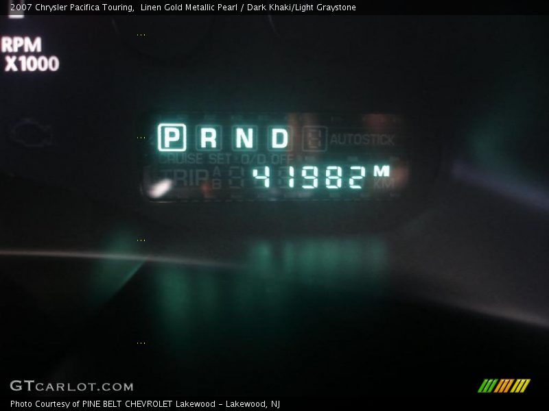 Linen Gold Metallic Pearl / Dark Khaki/Light Graystone 2007 Chrysler Pacifica Touring