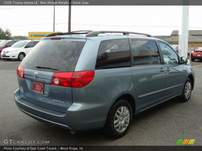 Blue Mirage Metallic / Stone Gray 2006 Toyota Sienna LE