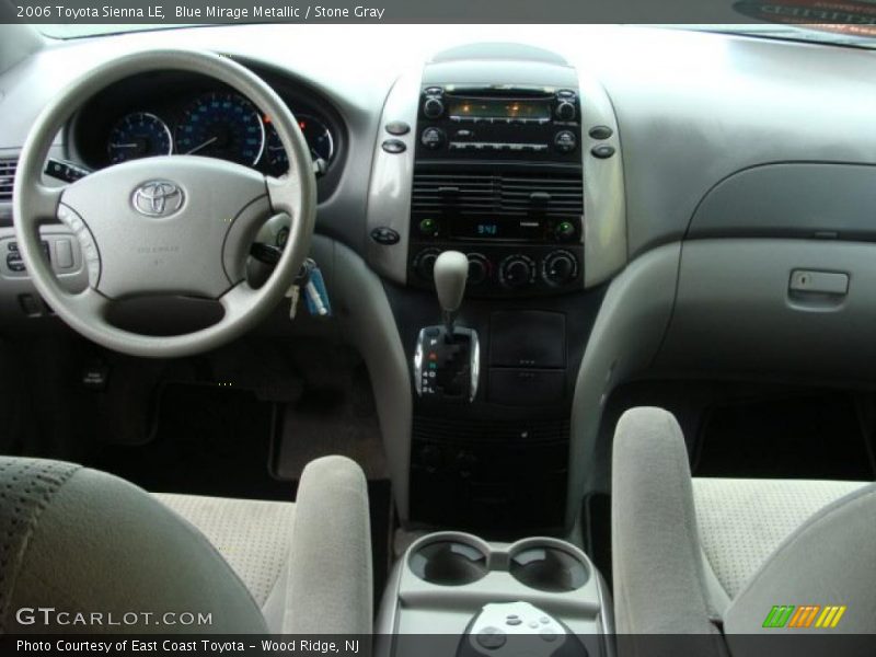 Blue Mirage Metallic / Stone Gray 2006 Toyota Sienna LE