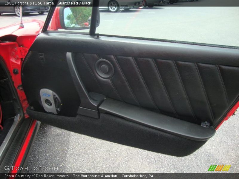 Door Panel of 1981 911 SC Targa