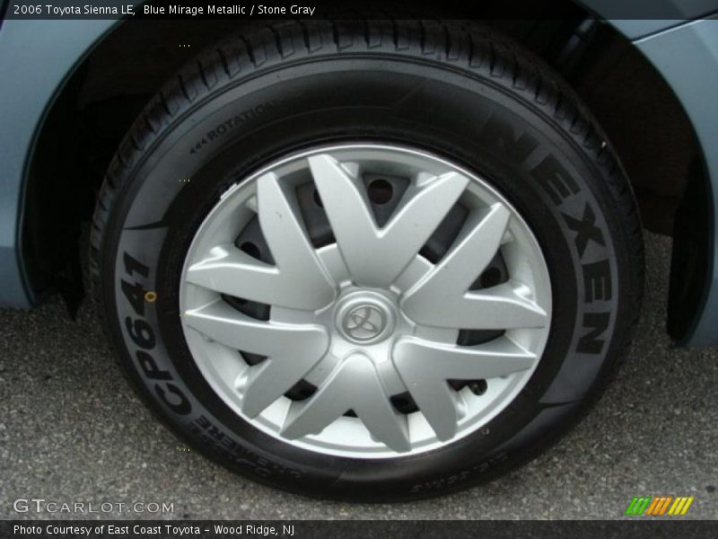 Blue Mirage Metallic / Stone Gray 2006 Toyota Sienna LE
