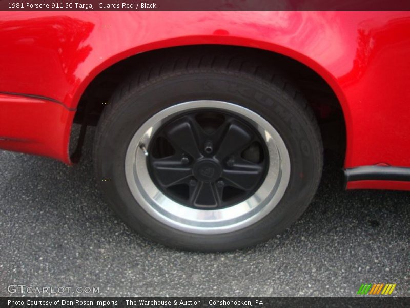  1981 911 SC Targa Wheel