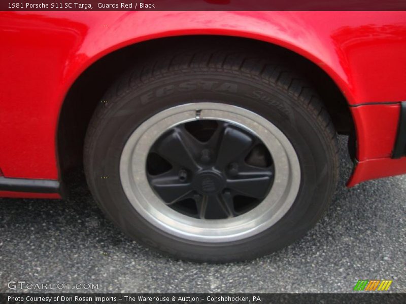  1981 911 SC Targa Wheel