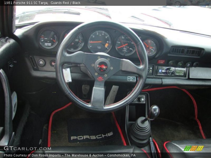 Dashboard of 1981 911 SC Targa