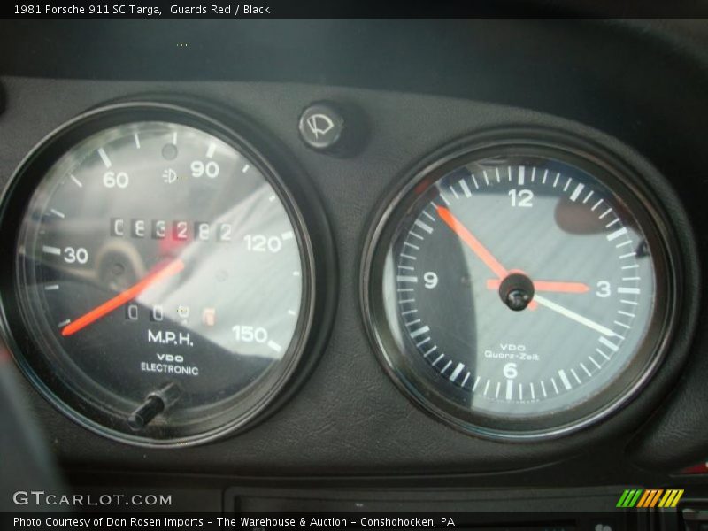  1981 911 SC Targa SC Targa Gauges
