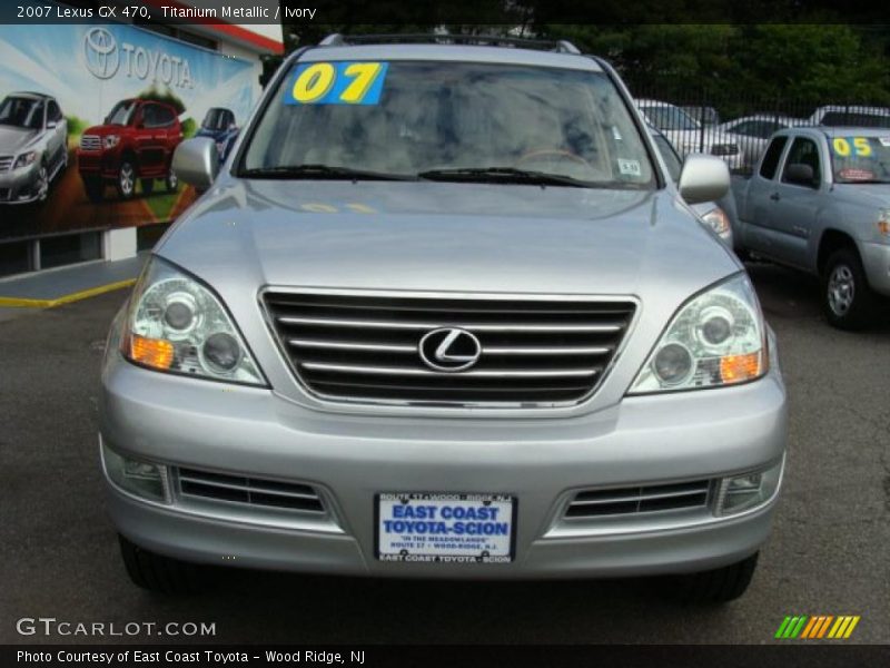 Titanium Metallic / Ivory 2007 Lexus GX 470