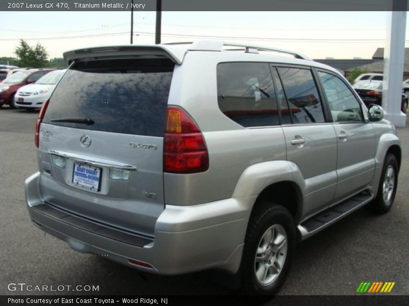 Titanium Metallic / Ivory 2007 Lexus GX 470