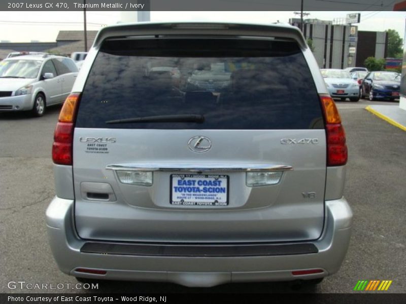 Titanium Metallic / Ivory 2007 Lexus GX 470