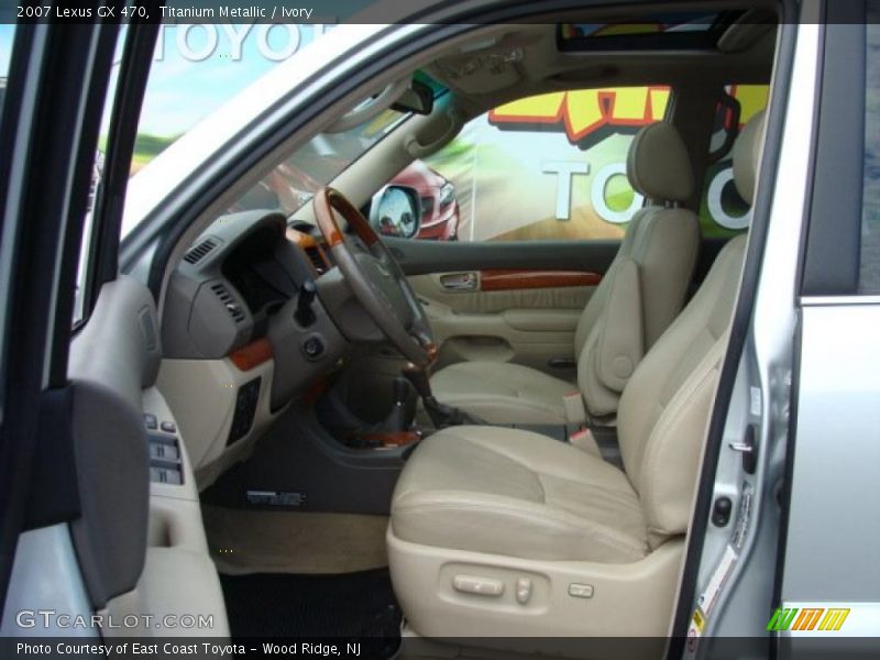 Titanium Metallic / Ivory 2007 Lexus GX 470
