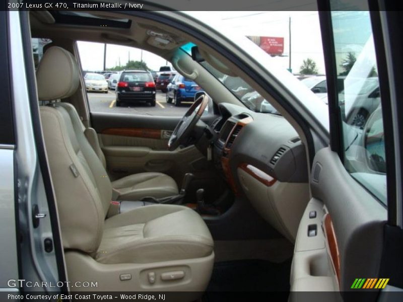 Titanium Metallic / Ivory 2007 Lexus GX 470