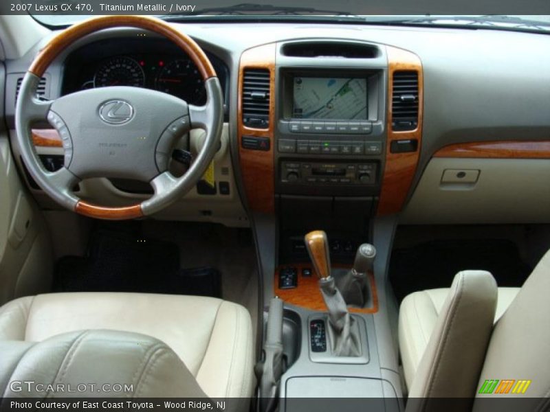 Titanium Metallic / Ivory 2007 Lexus GX 470