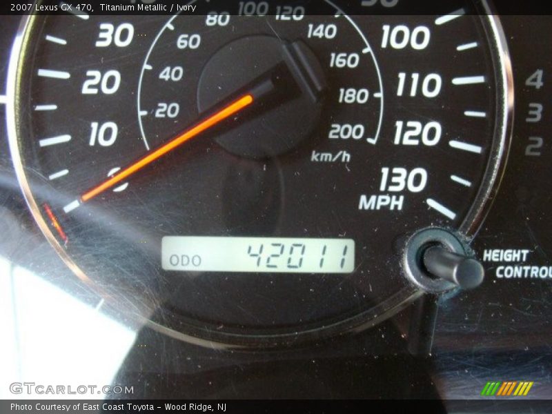 Titanium Metallic / Ivory 2007 Lexus GX 470