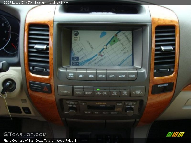 Titanium Metallic / Ivory 2007 Lexus GX 470
