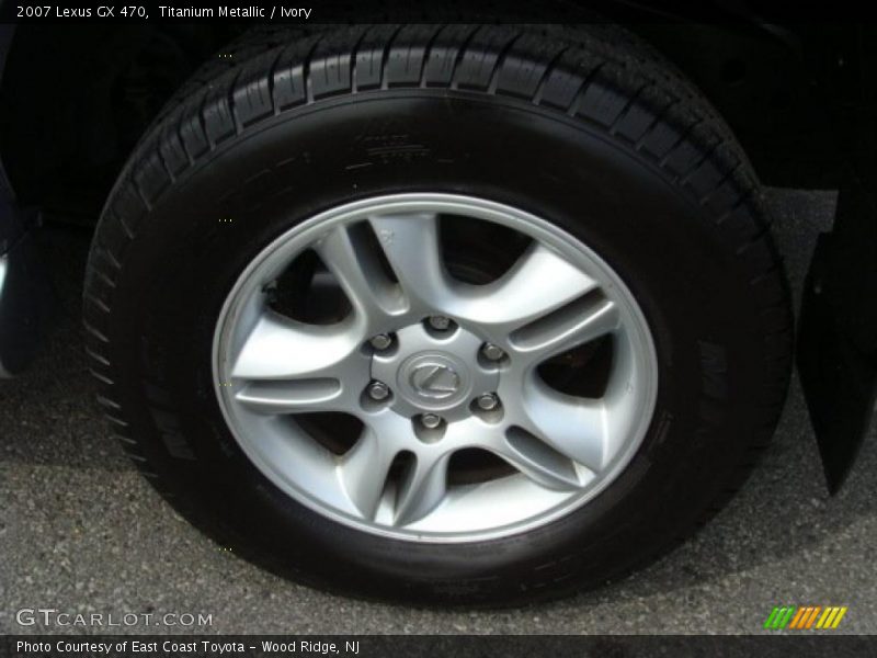 Titanium Metallic / Ivory 2007 Lexus GX 470