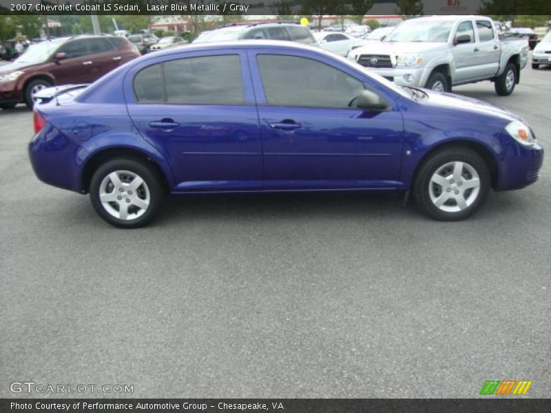 Laser Blue Metallic / Gray 2007 Chevrolet Cobalt LS Sedan