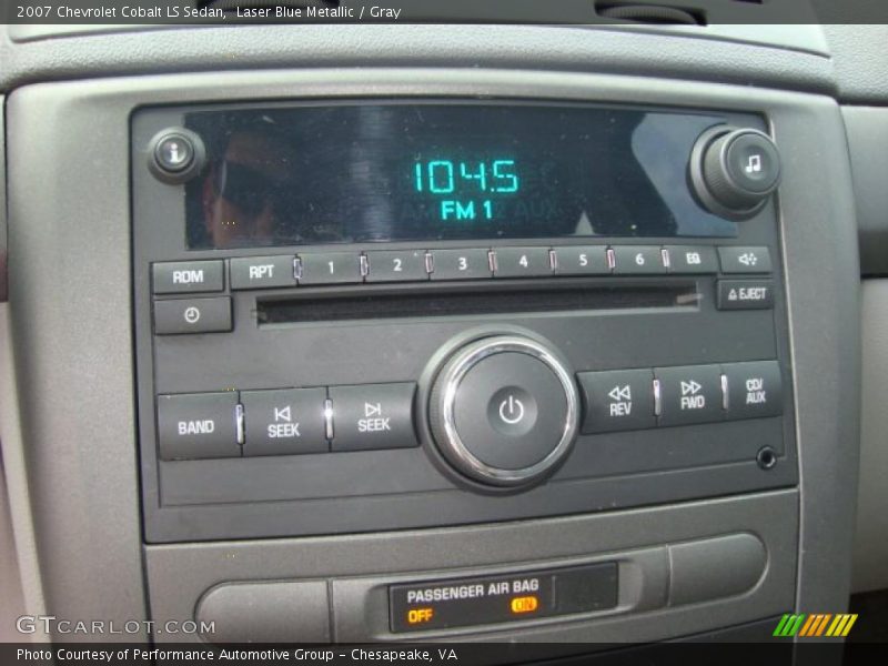 Laser Blue Metallic / Gray 2007 Chevrolet Cobalt LS Sedan